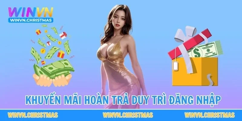 Khuyến mãi WINVN hoàn trả duy trì đăng nhập